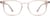 Front view of Square Glasses 4437419 in Tawny thumbnail