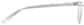 Side view of Square Glasses 4437423 in Clear thumbnail