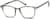 Angle view of Square Glasses 4437424 in Green thumbnail