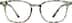Square Glasses 4437424 in Green