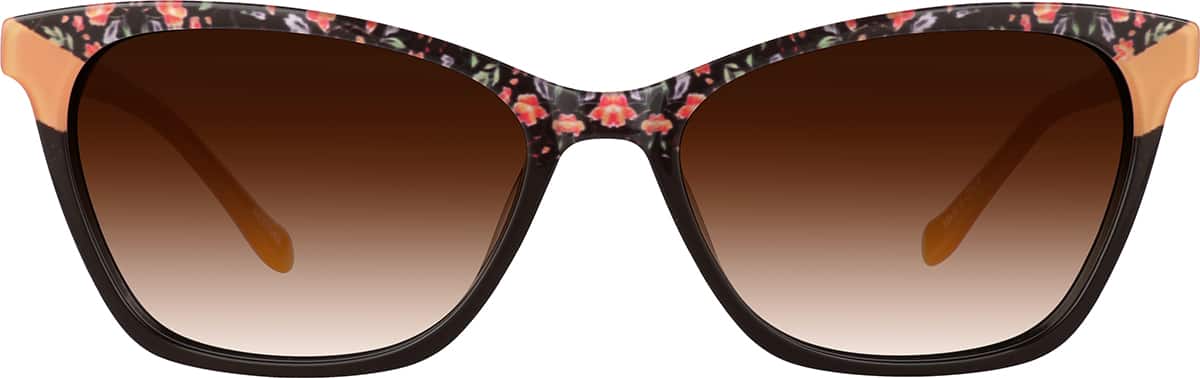 Coral Cat-Eye Glasses #4437518 | Zenni Optical Canada