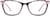 Front view of Cat-Eye Glasses 4437619 in Pink thumbnail