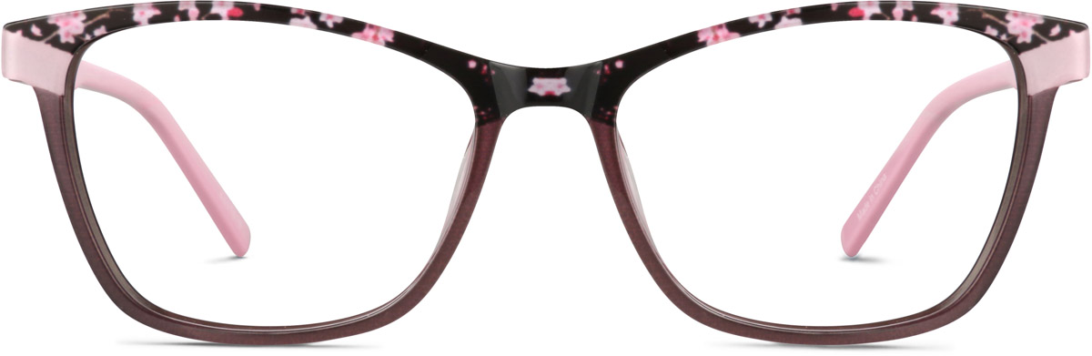 Pink Cat-Eye Glasses