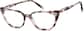 Angle view of Cat-Eye Glasses 4437919 in Pink thumbnail