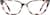 Front view of Cat-Eye Glasses 4437919 in Pink thumbnail