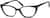 Angle view of Cat-Eye Glasses 4437921 in Black thumbnail
