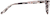 Side view of Cat-Eye Glasses 4437939 in Ivory Tort thumbnail