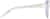 Side view of Cat-Eye Glasses 4438123 in Opal thumbnail