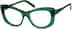 Cat-Eye Glasses 4438124 in Green