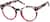 Angle view of Round Glasses 4438319 in Pink Tortoiseshell thumbnail