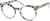 Angle view of Round Glasses 4438339 in Blue Tortoiseshell thumbnail
