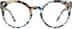 Round Glasses 4438339 in Blue Tortoiseshell