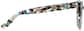 Side view of Round Glasses 4438339 in Blue Tortoiseshell thumbnail