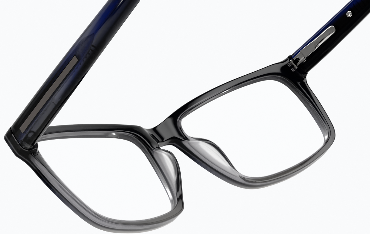 See-through view of Sam I Am Glasses 4438412 in Gray thumbnail