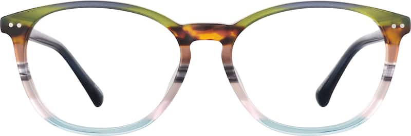 Forest Square Glasses
