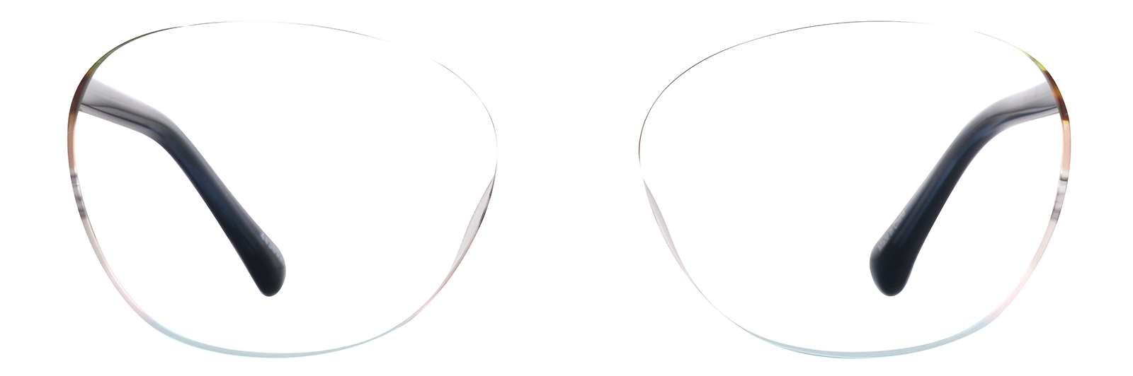 さおりページ Opal Cat-Eye Glasses #4438123 | Zenni Optical