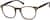 Angle view of Square Glasses 4438615 in Brown thumbnail