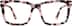 Square Glasses 4438719 in Pink Tortoiseshell