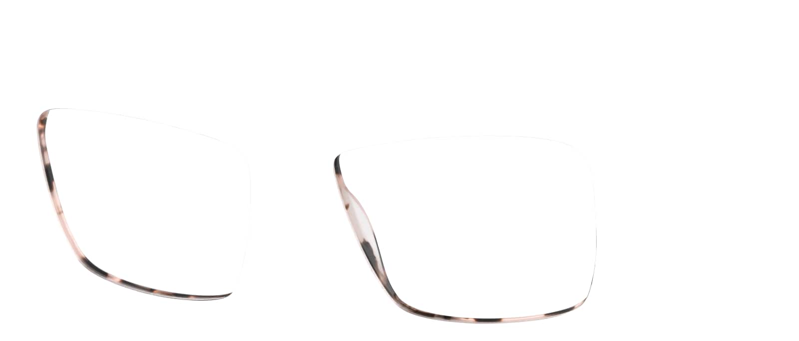zakka Pink Tortoiseshell Square Glasses #4438719 | Zenni Optical