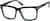 Angle view of Square Glasses 4438724 in Evergreen thumbnail