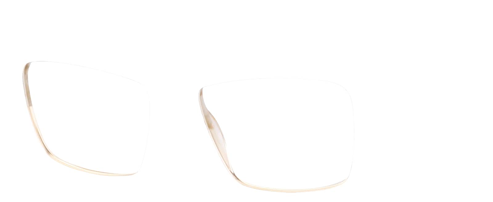 Cream Square Glasses #4438733 | Zenni Optical