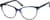 Angle view of Cat-Eye Glasses 4438916 in Sapphire thumbnail