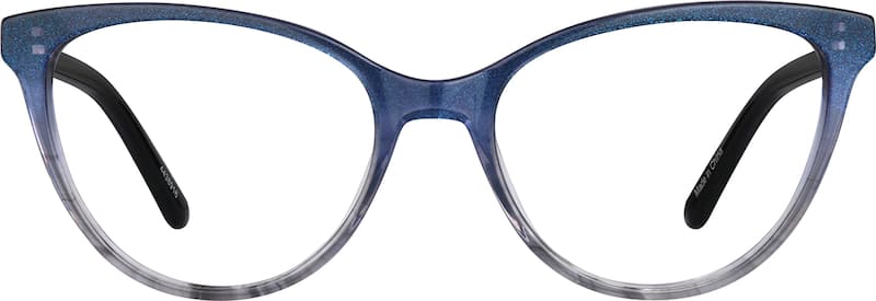 Sapphire Cat-Eye Glasses
