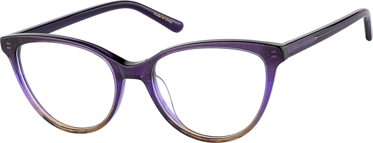 Purple Cat Eye Glasses 4438917