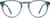 Front view of Kids' Round Glasses 4439216 in Slate thumbnail