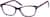 Angle view of Kids' Rectangle Glasses 4439317 in Eggplant thumbnail