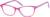 Angle view of Kids' Rectangle Glasses 4439319 in Pink thumbnail