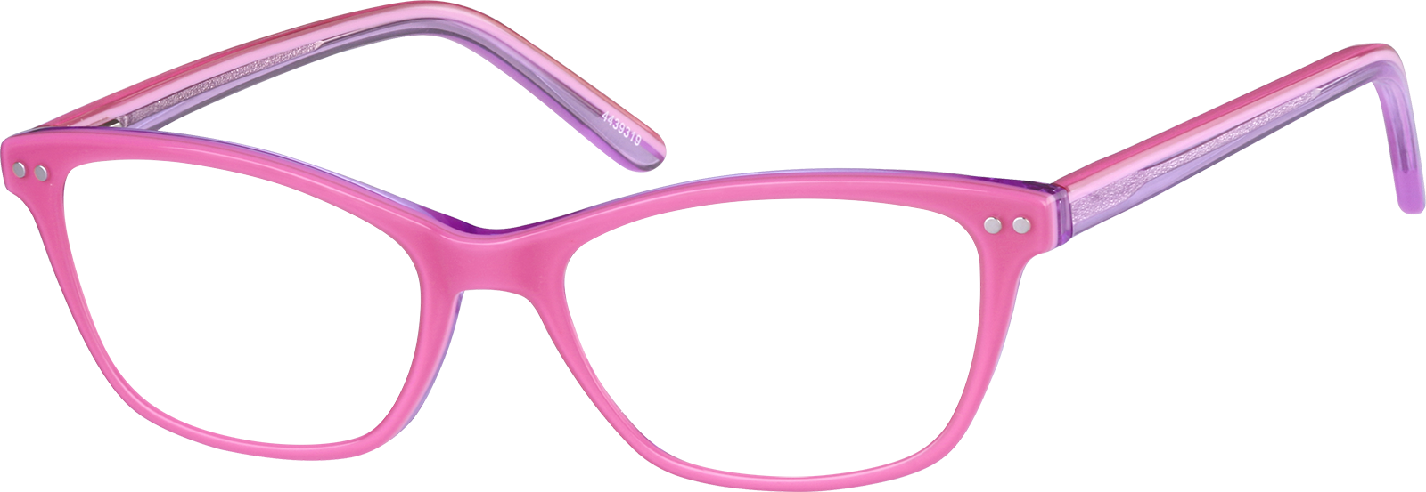 Pink Kids' Rectangle Glasses #4439319 | Zenni Optical