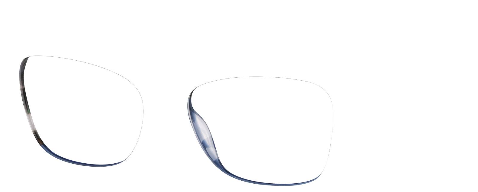 Blue Square Glasses #4439516 | Zenni Optical