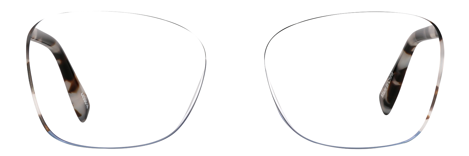 Blue Square Glasses #4439516 | Zenni Optical