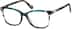 Square Glasses 4439524 in Green