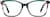 Front view of Square Glasses 4439524 in Green thumbnail