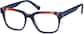 Angle view of Uptown Glasses 4439916 in Rainbow thumbnail