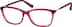 Square Glasses 4440018 in Red