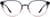 Front view of Round Glasses 4440112 in Ombre thumbnail