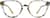 Front view of Round Glasses 4440124 in Olive Multi thumbnail