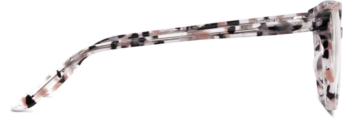 Side view of Round Glasses 4440139 in Pink Multi