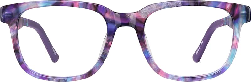 Purple Dare Kids' Square Glasses