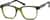 Angle view of Dare Kids' Square Glasses 4440724 in Forest thumbnail