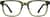 Front view of Dare Kids' Square Glasses 4440724 in Forest thumbnail