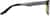 Side view of Dare Kids' Square Glasses 4440724 in Forest thumbnail