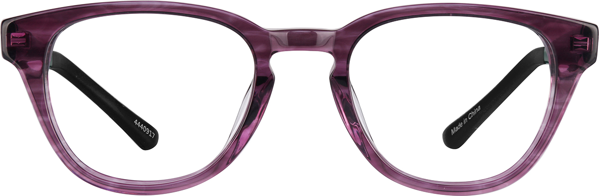 Violet Explore Kids' Round Glasses