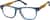 Angle view of Create Kids' Square Glasses 4441116 in Ocean thumbnail