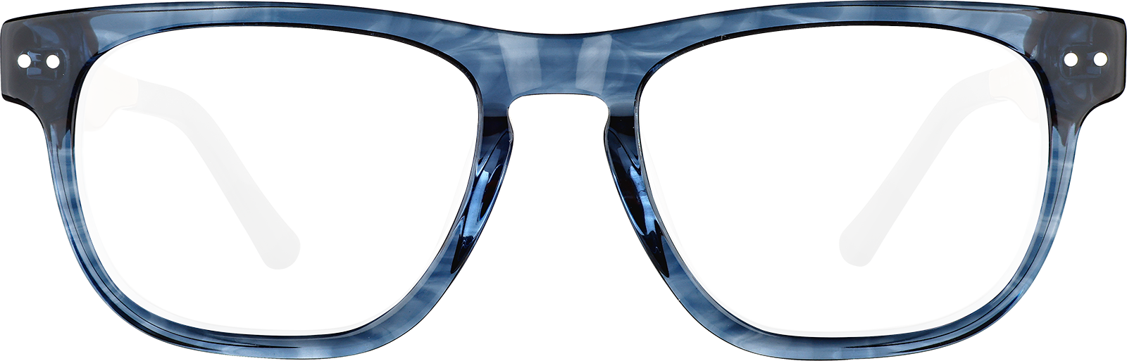 うさこページ① Pattern Square Glasses #4447639 | Zenni Optical