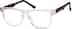 Create Kids' Square Glasses 4441123 in Clear
