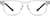Front view of Create Kids' Square Glasses 4441123 in Clear thumbnail